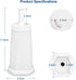 Replacement Water Filter - Compatible with Breville Sage Claro Swiss for Oracle, Barista & Bambino, Pack of 2
