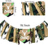 1st XCKALI Jungle Hunting High Chair Birthday Theme Banner Birthday High Chair One Camouflage Decoration Party Baby