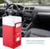 Mini USB Fridge - LED USB Refrigerator, Portable Compact for Drinks, Beverage Cans, Home, Office, Car (Red)