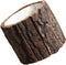 Wooden Flowers Rustic Flower Pot, Wood Bark Planter Container for Indoor Outdoor Succulent Bonsai Pots