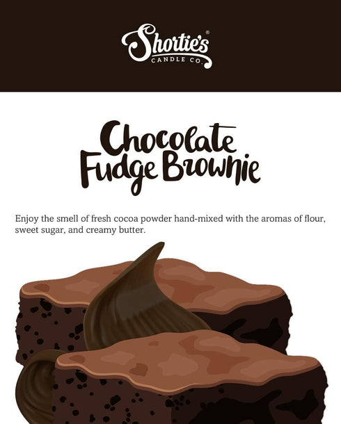 Chocolate Fudge Brownie Premium Tealight Candles, 6 Brown Tea Lights, Highly Scented, Made in The USA