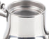 500 ML Stainless Steel Teapot, Silver Tea Kettle with Removable Infuser, Gooseneck Short Spout for Home Kitchen
