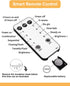 59 100 JOLYMOLY Ft LED Flower Fairy Lights with Remote Timer, Plug in Connectable Twinkle Lights with Soft Flowers