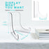 Flat Back Acrylic Plate Stand, 6 Inch 2PC Clear Display Easel, Clear Tablet Holder for Displaying