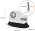 Groove Cleaning Brush, 2 In 1 Grout Cleaner Tool with Hard Bristle for Sliding Door Track and Window Sill