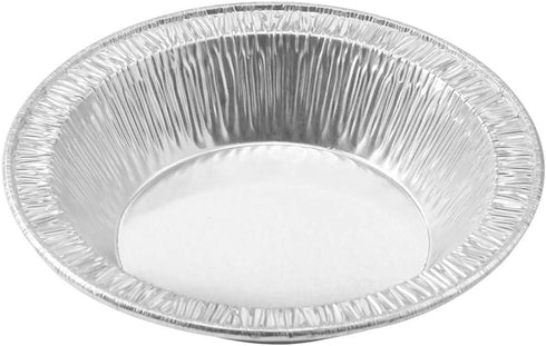 KitchenDance Disposable Aluminum Deep Tart Pan - 5 Ounces Round Shaped for Baking, Cooking, 100 Count