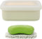 Travel Soap Case, Leak Proof Silicone Soap Container with Drainage Layer, Shatterproof Holder for Travel, Camping, Gym