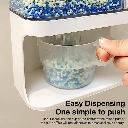 Conworld Laundry Beads Dispenser -Laundry Detergent Dispenser, Easy Access to Scented Beads, Laundry Room Organization