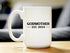 Godmother Est 2024 - New Godmother Coffee Mug Proposal Gift | Large 15oz White Ceramic Mug