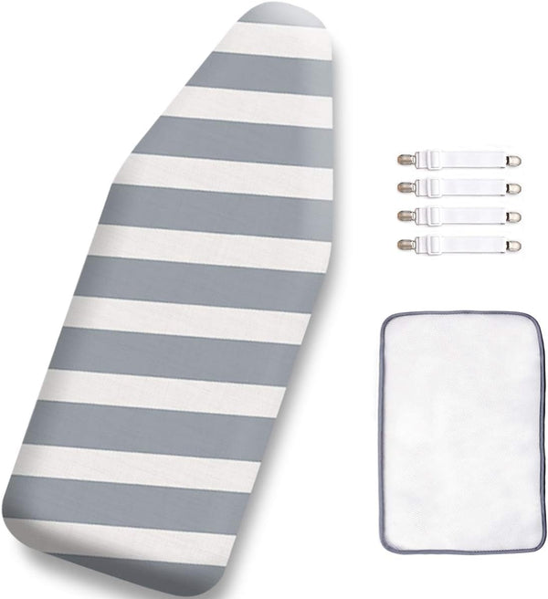 12.5 x 32 Inch Mini Ironing Board Cover - Extra Thick Pad, Resists Scorching and Staining