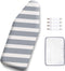 12.5 x 32 Inch Mini Ironing Board Cover - Extra Thick Pad, Resists Scorching and Staining