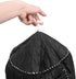 Air Fryer Cover for 6 Quart Instant Pot and Electric Pressure Cooker with Pocket, Dust-Proof Cover, Black