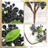 4pcs HUIANER Artificial Berry Fake Dark Blue Berry Lifelike Fruits Simulation Flowers for Wedding DIY Bridal Bouquet