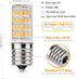 E17 LED Bulb for Microwave Oven, 4 Watt Warm White 3000K, Dimmable Kitchen Appliance Light Bulb (Pack of 2)