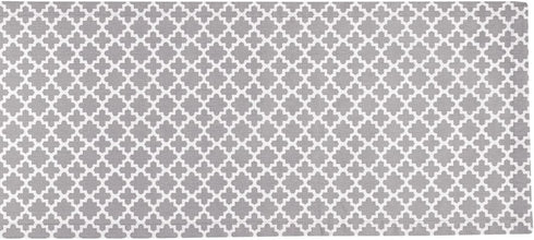 DII Lattice Tabletop Collection Table Runner - 14x72, Gray