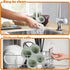 2 Pcs Silicone Muffin Pans for Baking, Non-Stick Food-Grade Air Fryer Liners with 16 Disposable Paper Coated Cups