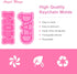 2 Pcs Mom and Dad Words Keychain Silicone Mold Set for DIY Mother's Day/Father's Day Gifts, Baking Cake Topper Decor
