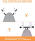 Ironing Board Holder Hanger Wall Mount, 304 Stainless Steel Ironing Board Hanger for Adjustable Distance Ironing Board
