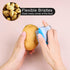 4 Aodaer Pieces Vegetable Brush Potato Scrubber Brush Silicone Hard and Soft Side Fruit Cleaning Tools for Delicate