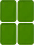 Replacement Lid for Pyrex Plastic Green Cover, 3 Cup (5.75" x 7.75") Bowl Rectangle 7210-PC (4-Pack)