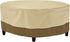 Classic Accessories Veranda Water-Resistant 24 Inch Round Patio Ottoman/Coffee Table Cover, Outdoor