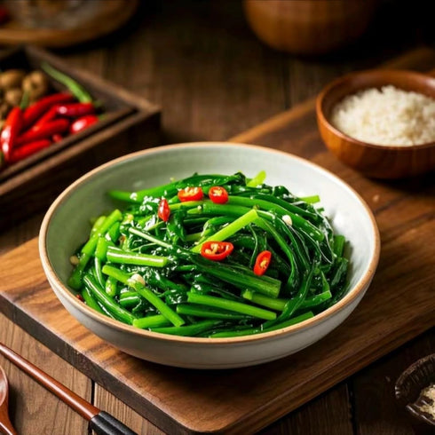 500+ Kong Xin CAI Vegetable Seeds Water Spinach Kangkong Delicious Vegetable Seeds for Green Leaf Planting Garden