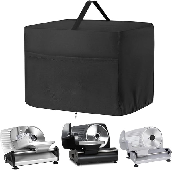 Dust-proof Meat Slicer Cover for Home, Compatible with OSTBA Meat Slicer Commercial, 15" L x 11" W x 11" H