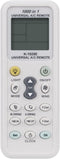 Universal A/C Unit Remote Control - Replacement Compatible for Fujitsu, Haier, Panasonic, LG, Sharp, Toshiba