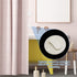YICBOR 4pcs Shower Curtain Clips, ABS Material Windproof Splash Guard, Self Adhesive for Easy Installation
