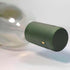 30 Metallic Green PVC Shrink Capsules, Set of 1