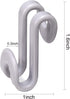 Mlici Connector Hooks Hanger Extenders for Velvet Hangers, Heavy Duty Space Saving Mini Cascading