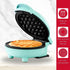 Mini Maker for Individual Waffles, Hash Browns, Keto Chaffles, Easy to Clean Non-Stick Surfaces, 4 Inch