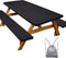 Play Tailor Picnic Table Cover with Bench Covers Camping Essentials Waterproof Windproof