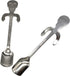 Maydahui 6PCS Skull Spoons, 5 Inch 18/10 Stainless Steel Teaspoons for Halloween Party