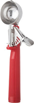 Winco Ice Cream Disher with Red Handle, Size 24
