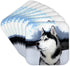 3dRose CST_4438_2 Siberian Husky Soft Coasters, Set of 8