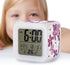 ZonleeApex 7 (3.15x3.15x3.15 inch) Daisy Alarm Clock for Girls, Daisy-Themed Kids Alarms, Digital Desk Clock, Battery