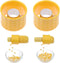 Corn Stripping Tool, Set of 2 - Easiest Way to Remove Kernels from Fresh Corn with Stainless Steel Blades