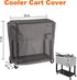 80 35" 20" 34" Cooler Cart Cover, Universal Fits for Most Beverage Cart Quart Rolling Ice Chest Cover Cooler Cart Dust