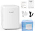 Ecowell WRE100 Mini Bedroom Fridge, 4L/6 Can Portable Compact Refrigerator for Office Dorm Car