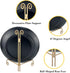 Gold Plate Stand, 10 Inch Heavy-Duty Decorative Plate Holder for Displaying Platters and Photos