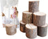 Wedding Table Card Holder, 10Pcs Stump Shape Place Card Holder Stand for Party