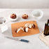 Restaurantware Nature Tek Double-Sided Cutting Board, 14.5 x 10.8 Inch, Durable Kraft Wood Fiber Dishwashable Board