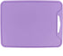 Fdit Chopping Board, Food Grade Silicone Flexible Cutting Board for Home Kitchen Use, Purple