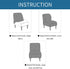 Armless Armless Armless 1pc) LavishCover Accent Chairs Covers, Thick Recliner Sofa Cover Stretchable, Removable Chair