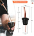 Liquor Bottle Pourers - 8 Pack Stainless Steel Classic Pourers with Clean Brush, Rustproof Metal Tubes for Bars