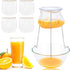 Jelly Strainer Stand With 4 Reusable Staining Bags, Stainless Steel Stand With