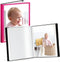CRANBURY Small Photo Album 5x7 - 2-Pack Plastic Photo Book with 24 Pockets for 48 Pictures
