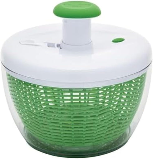 Farberware Small Pro Salad Spinner, 3.16 Qt Lettuce Spinner with Pump Mechanism,