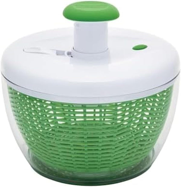 Farberware Small Pro Salad Spinner, 3.16 Qt Lettuce Spinner with Pump Mechanism,